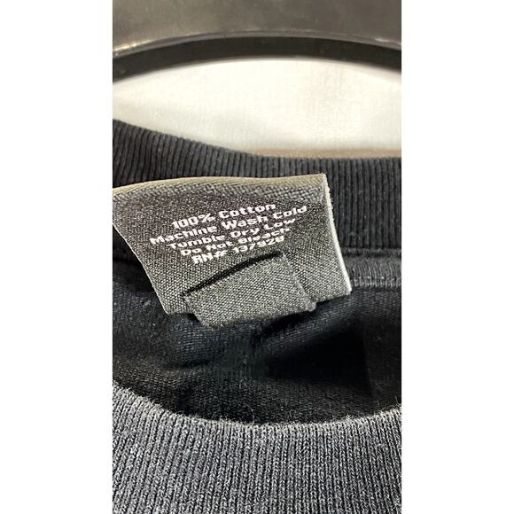 ONLY NY Men's Black Block Logo Crewneck Short Sleeve T-Shirt SZ M - Picture 9 of 9